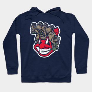 Cle Indians Retro Hoodie