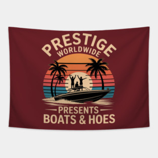 Prestige Worldwide Boats and Hoes Tapestry
