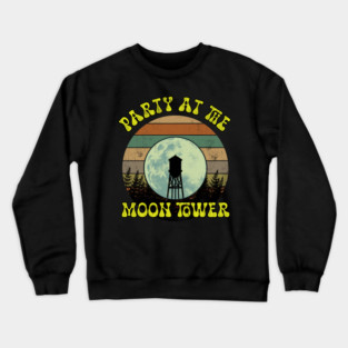 Party at the Moontower Crewneck Sweatshirt