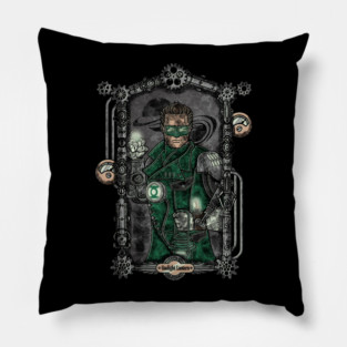 Gaslight Lantern Pillow
