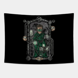 Gaslight Lantern Tapestry