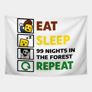 99 nights in the forest Tapestry