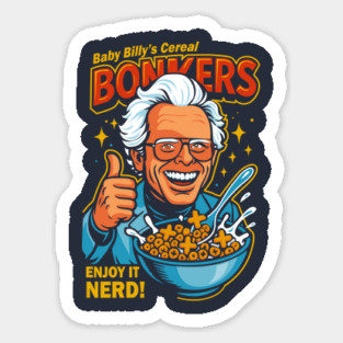 Baby Billy cereal bonkers Sticker