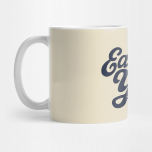 East NY Hood Pride - Brooklyn Neighborhood Typography Art Mug