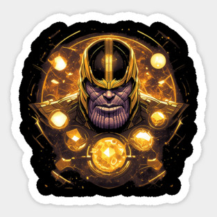 thanos Sticker