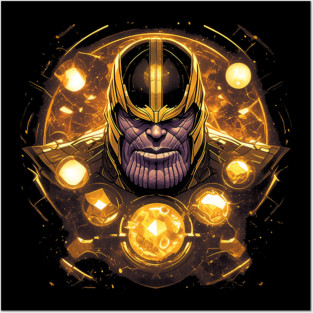 thanos Posters and Art