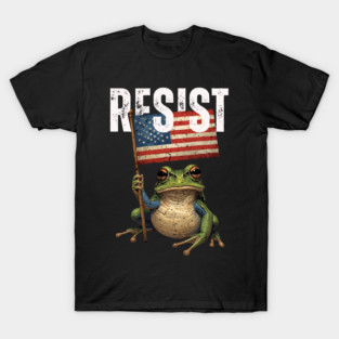 Portland-Frog-Protest T-Shirt