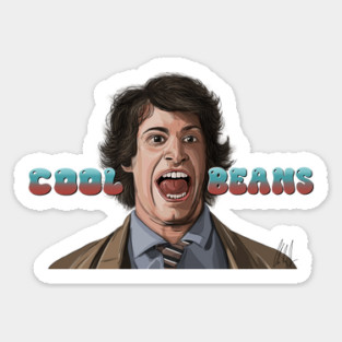 Hot Rod: Cool Beans Sticker
