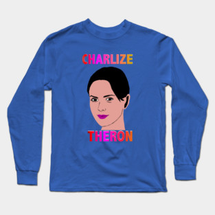 Charlize Theron Long Sleeve T-Shirt