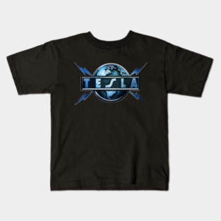 The Tesla Band new Logo Kids T-Shirt