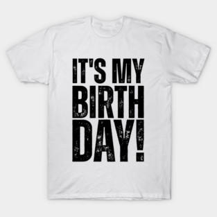 It's My Birthday Youth Birthday Party Girl Cute Teenage Birth Day T-Shirt