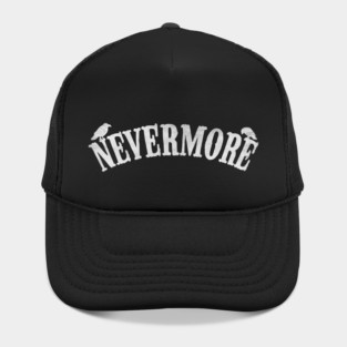 Nevermore Academy Vintage Logo T‑Shirt – Wednesday Addams Fan Merch Hat