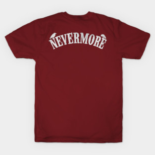 Nevermore Academy Vintage Logo T‑Shirt – Wednesday Addams Fan Merch T-Shirt