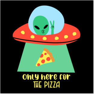 Alien head Posters and Art