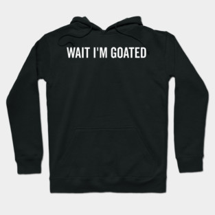 Wait I’m Goated Hoodie