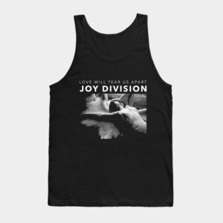 joy division band merch love will tear us apart design Tank Top