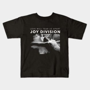 joy division band merch love will tear us apart design Kids T-Shirt