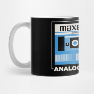 Analogue Never Lies Vintage Cassette Tape Mug