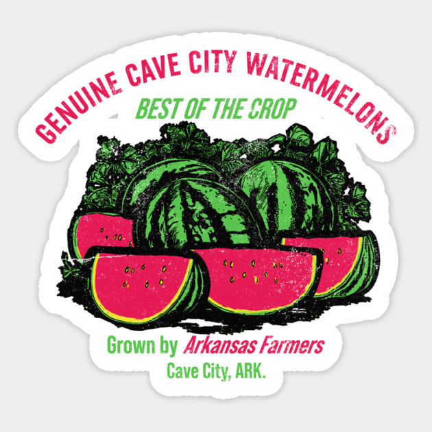 Cave City Watermelons Magnet by rt-shirts