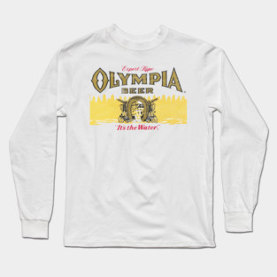Vintage Olympia Beer Logo Long Sleeve T-Shirt