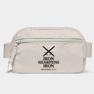 Iron Sharpens Iron – Proverbs 27:17 Bag