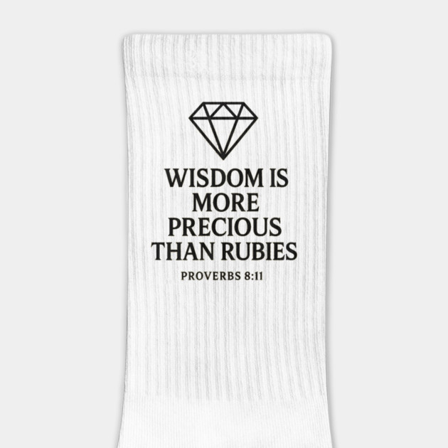 Wisdom is More Precious than Rubies – Proverbs 8:11 by Eric's Store 9
