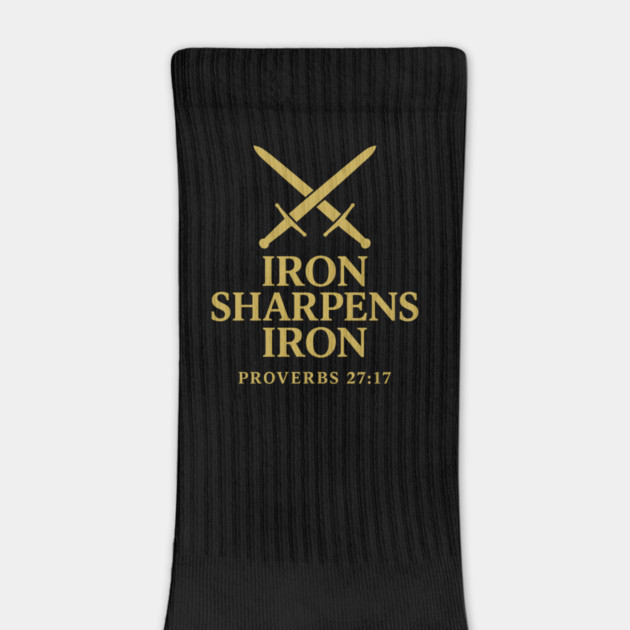 Iron Sharpens Iron – Proverbs 27:17 by Eric's Store 9