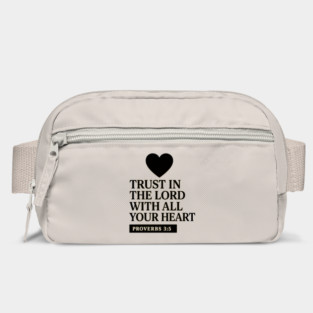 Trust in the Lord with All Your Heart – Proverbs 3:5 Bag