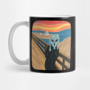 Alien head art Mug