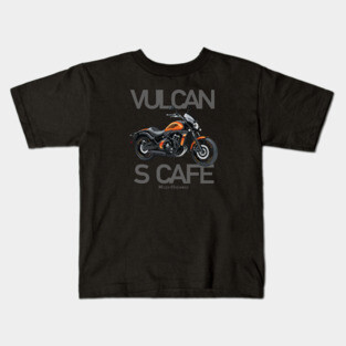 Kawasaki Vulcan S Cafe 18 orange, s Kids T-Shirt