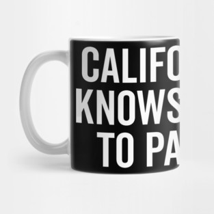 California Knows How to Party Mug