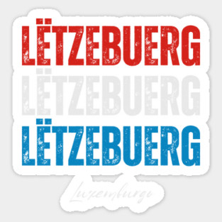 Luxembourg flag, Luxembourger flag Magnet
