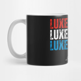 Luxembourg flag, Luxembourger flag Mug