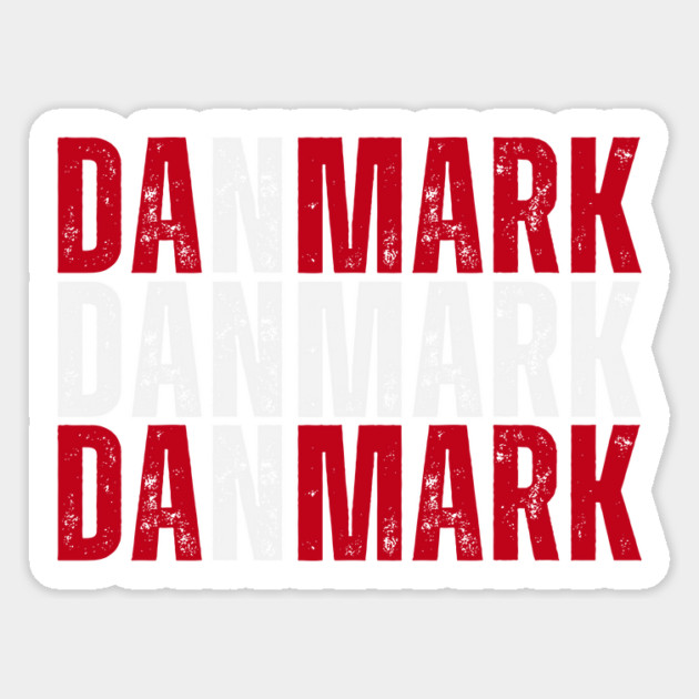 Denmark flag, danish flag Magnet by eka123