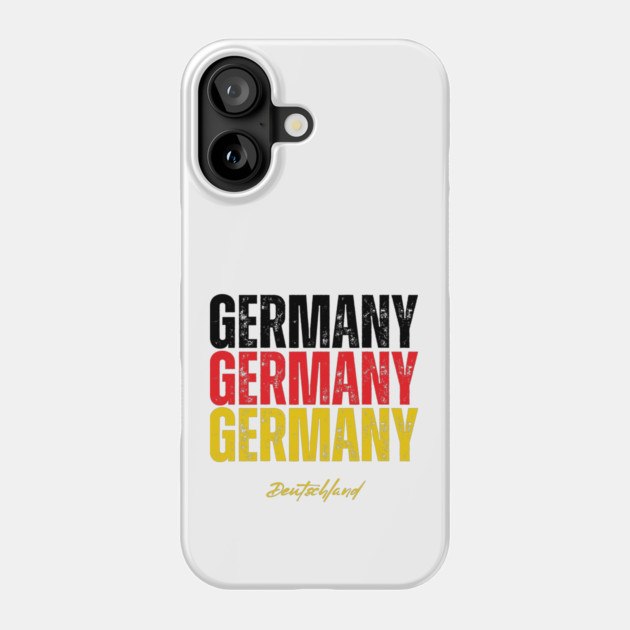 Germany flag, german flag Phone Case by eka123