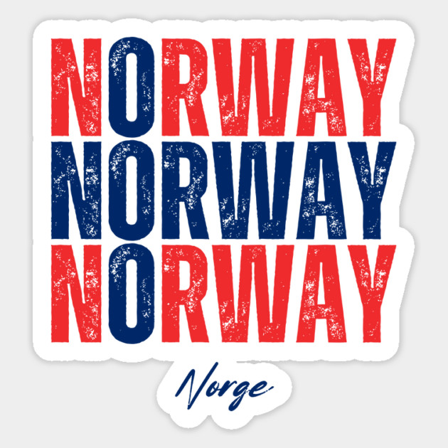 Norway flag, norwegian flag Magnet by eka123