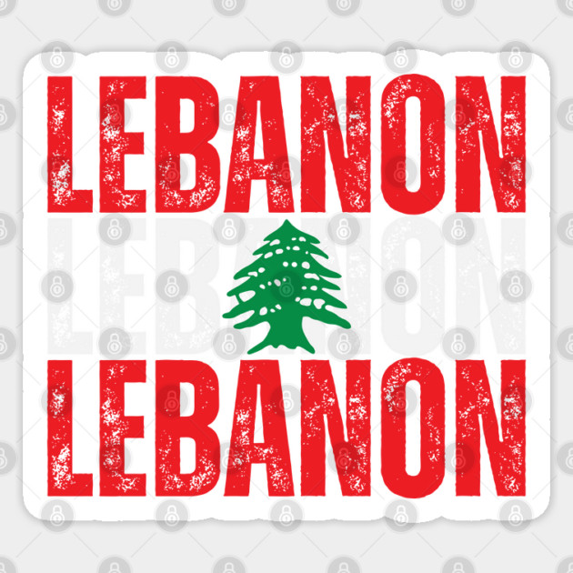 Lebanon flag, lebanese flag Sticker by eka123