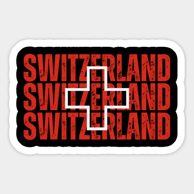Switzerland flag, swiss flag Magnet by eka123
