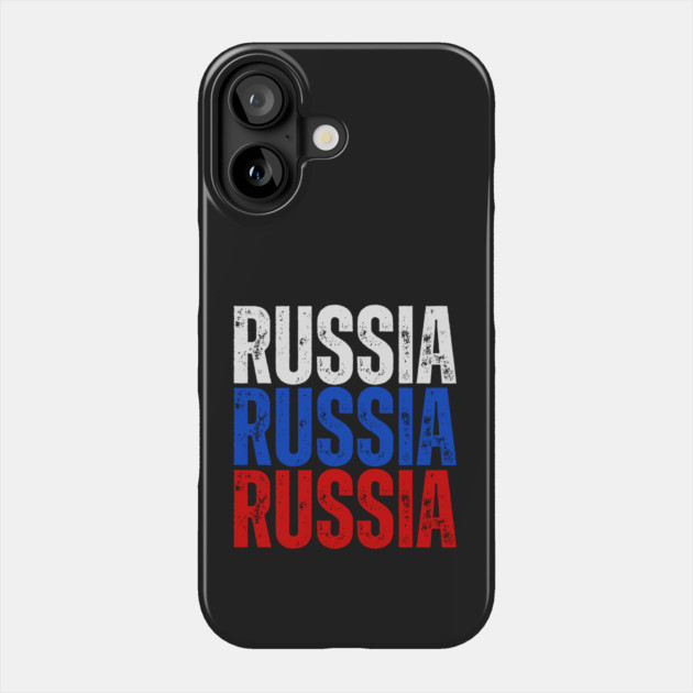 Russia flag, russian flag Phone Case by eka123