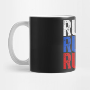 Russia flag, russian flag Mug