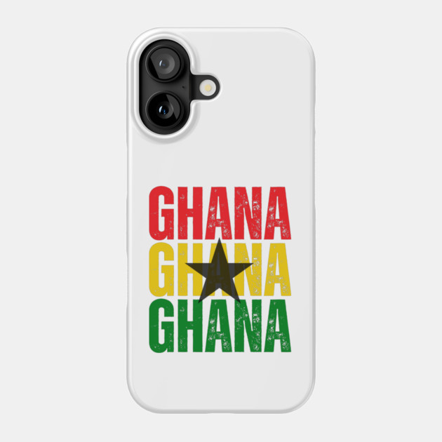 Ghana flag, ghanese flag Phone Case by eka123