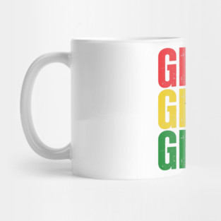 Ghana flag, ghanese flag Mug