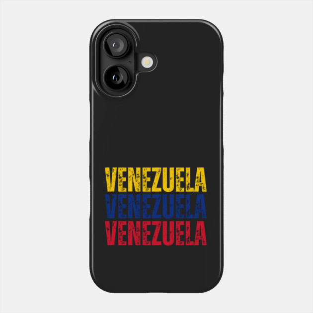Venezuela flag, venezuelan flag Phone Case by eka123