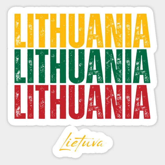 Lithuania flag, lithuanian flag Magnet by eka123
