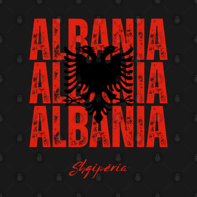 Albania flag, albanian flag by eka123