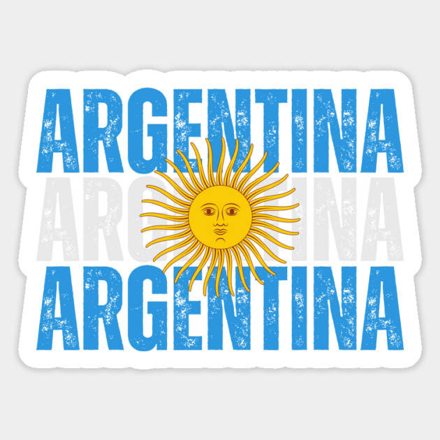 Argentina flag, argentinian flag Magnet by eka123