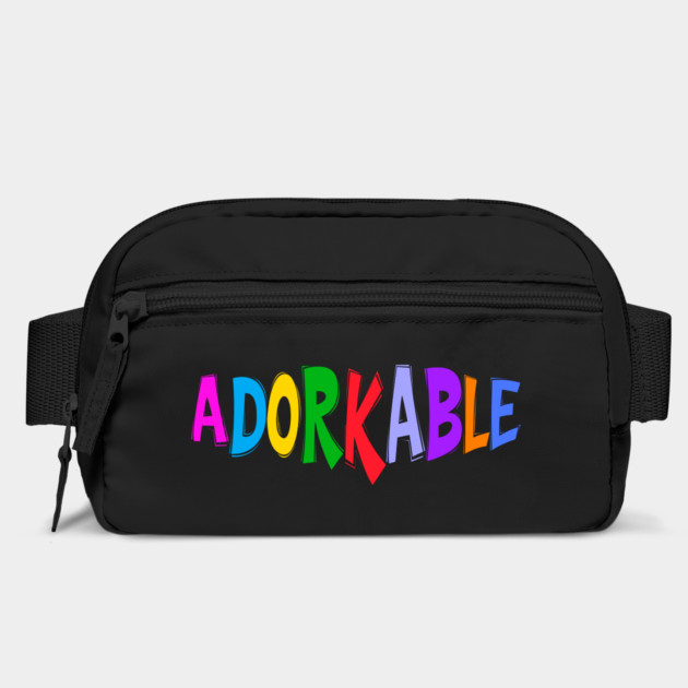 Colorfully Adorkable, fun funny dork nerdish geek design by Luxinda