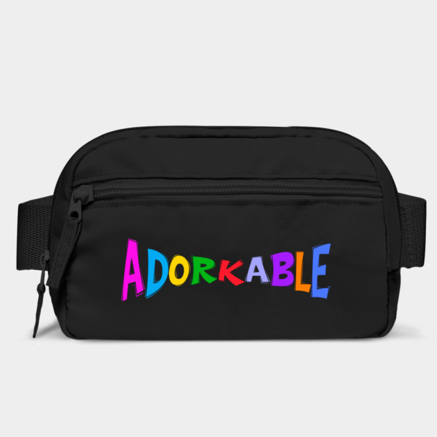 Colorfully Adorkable, fun funny dork nerdish geek design by Luxinda