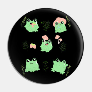 Frog Pet Kawaii Garden Frog Cottagecore Clothing Mori Girl Harajuku Pin