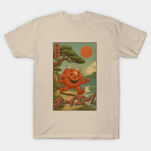 Kool-Aid Man ----- Japanese Retro Aesthetic T-Shirt